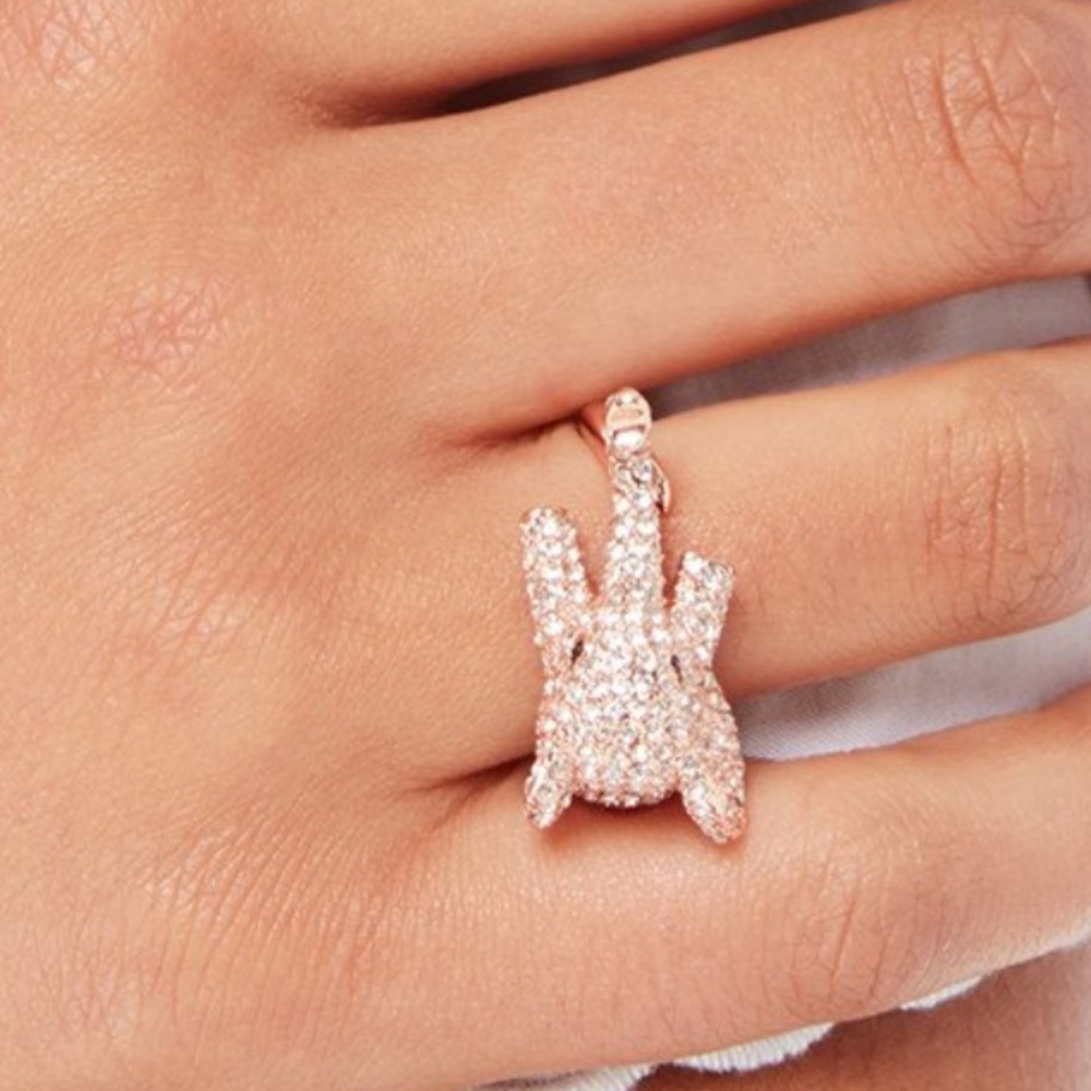Kate Spade Pave Elephant Ring - Picture 3 of 8